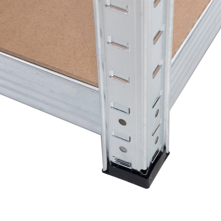 Metalni ormar za pohranu s policama 175 kg x5 180x90x40 cm GreenBlue, pocinčan, sklopiv, MDF, GB378