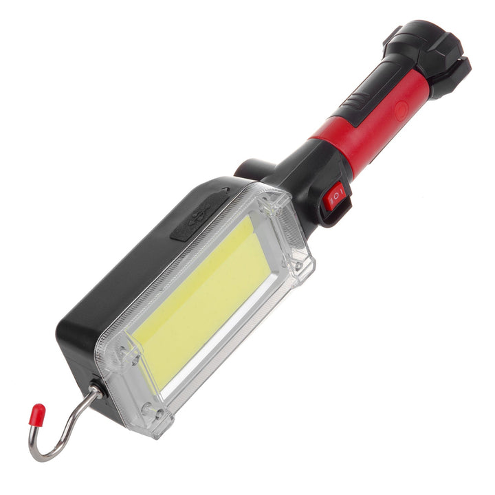 Maclean COB magnetska radionica lampa, 2x1200mAh, 700lm, USB Tip-C/Micro USB, MCE307