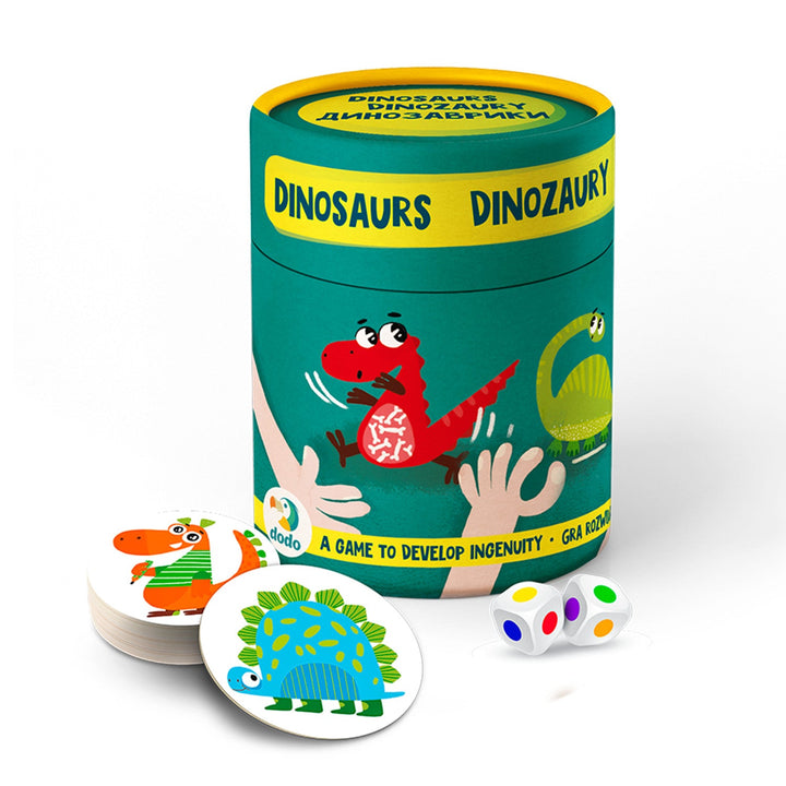 Joc Dodo Dinozaurii 27 de jetoane și două zaruri, DOG300207
