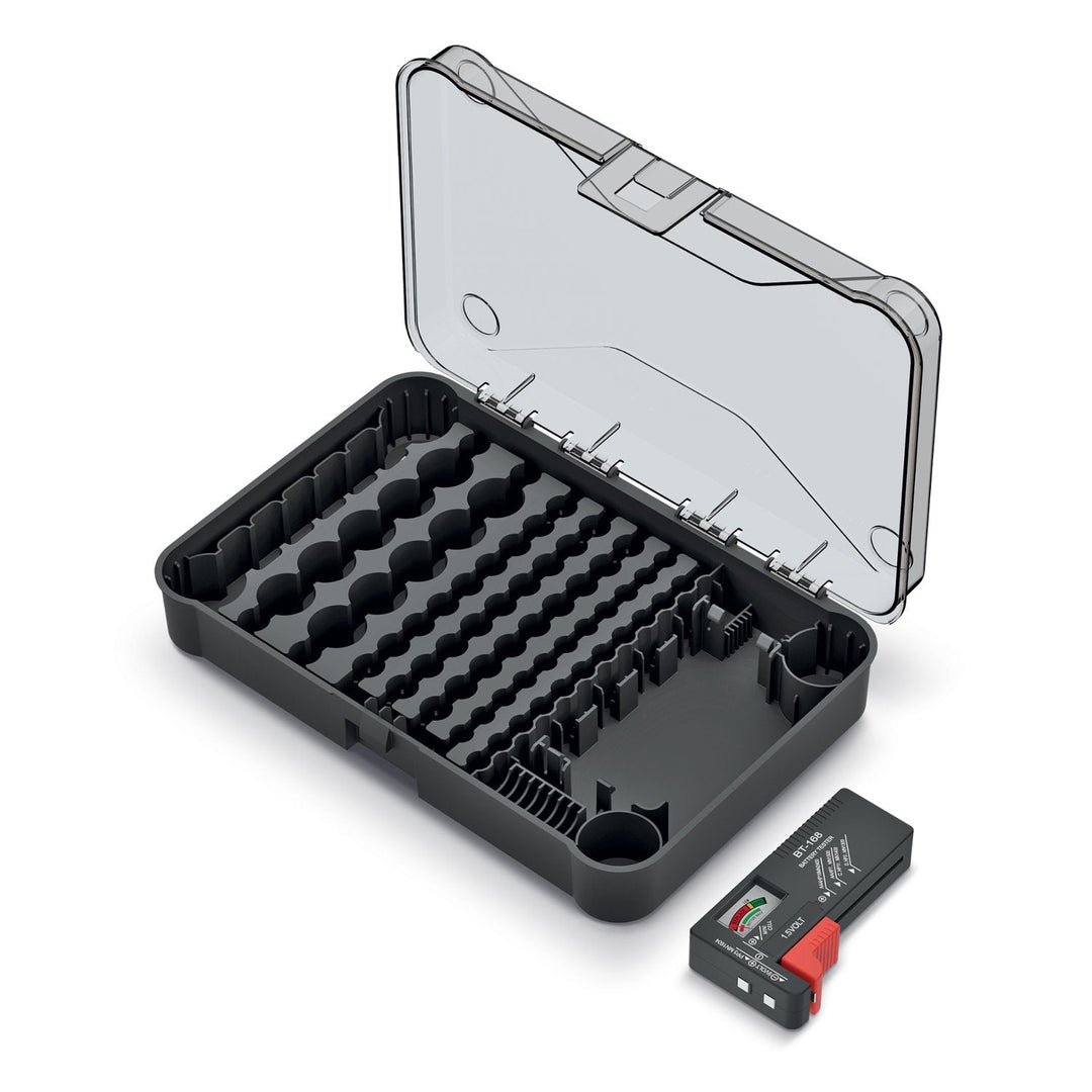 Organizator baterija s odvojivim testerom baterija Kistenberg Battery Box KBBT