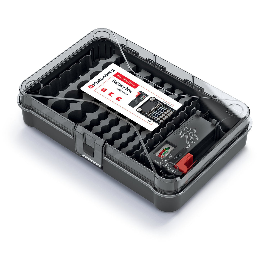 Organizator baterija s odvojivim testerom baterija Kistenberg Battery Box KBBT