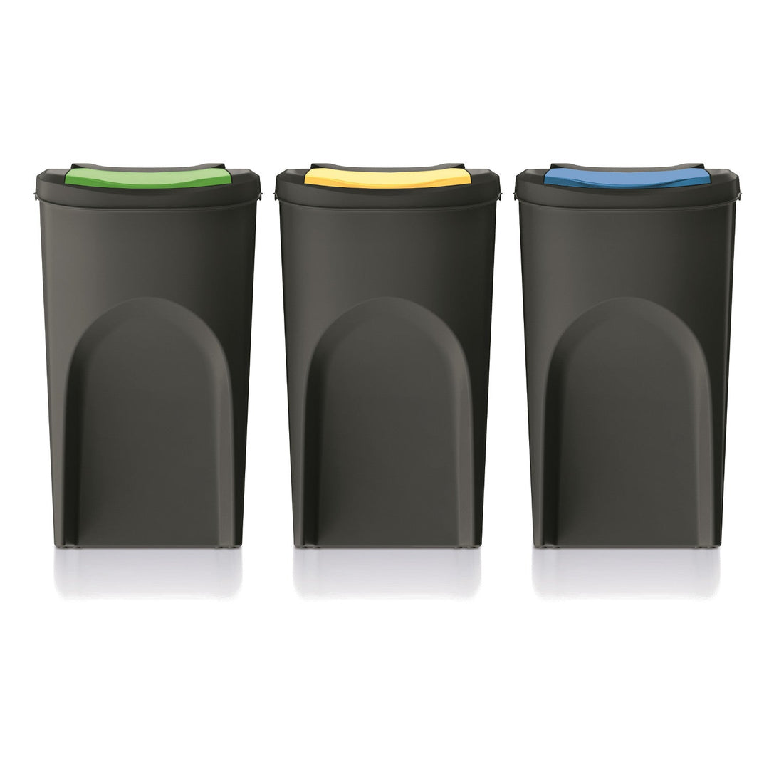 Keden SORTI BOX 3x35l kanta za otpad - crna za reciklažu