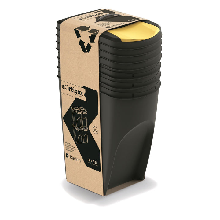 Keden SORTI BOX 4x35l kanta za otpad - crna reciklaža