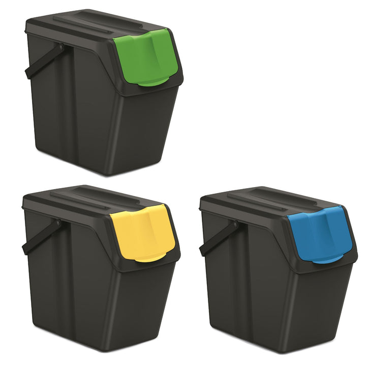 Keden SORTI BOX 3x25l kanta za otpad - crna reciklaža