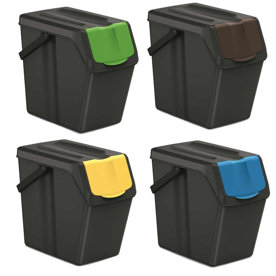 Keden SORTI BOX 4x25l kanta za otpad - crna reciklaža