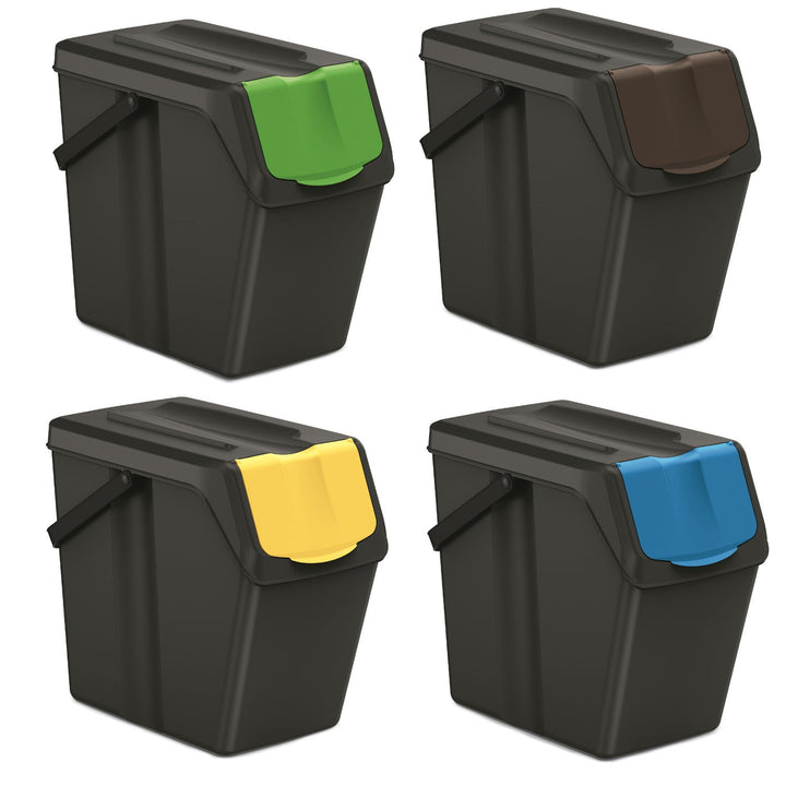 Keden SORTI BOX 4x25l kanta za otpad - crna reciklaža