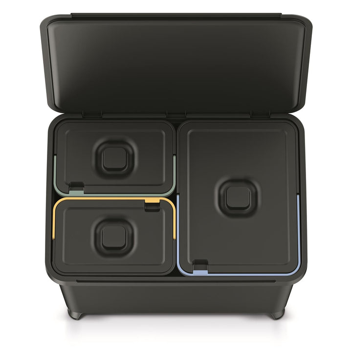 Keden SYSTEMA 2x10 + 23l kanta za otpad - crna reciklaža