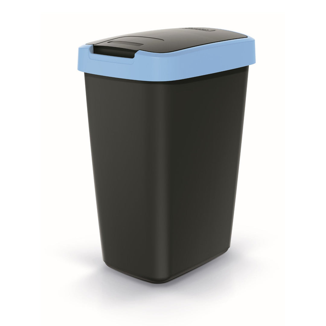 Kanta za otpad od 12 litara KEDEN COMPACTA Q NSAB12-2717C – crna s plavim okvirom