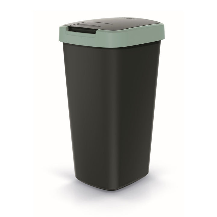 Kanta za otpad od 25 litara KEDEN COMPACTA Q NSAB25-5575C - crna s zelenim okvirom