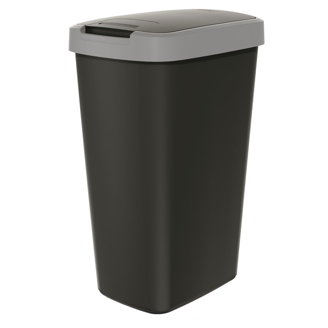 Keden COMPACTA Q kanta za otpatke s poklopcem - glatka siva 45 l