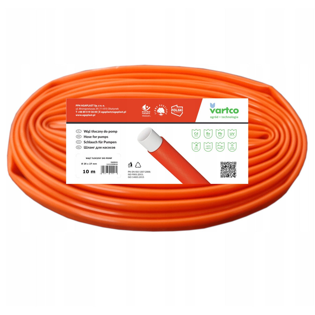 Priključni crijevo za VARTCO pumpe 1111320010 - duljina 10 m, unutarnji promjer 32 mm