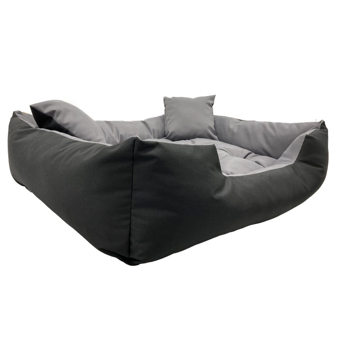 ECCO pseći krevet 40x30 / 55x45 cm sivi i crni