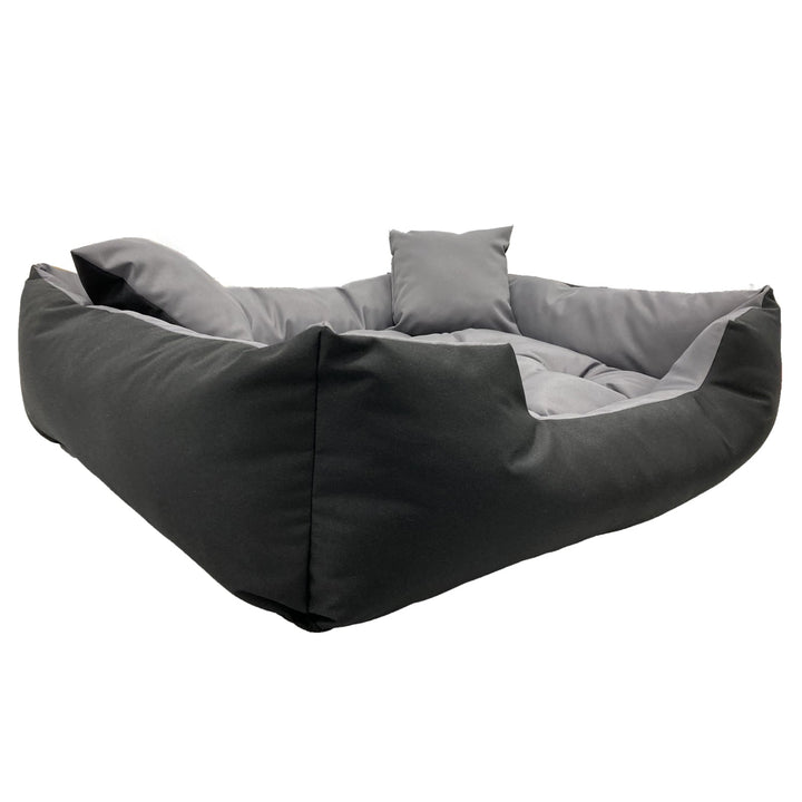 ECCO pseći krevet 40x30 / 55x45 cm sivi i crni