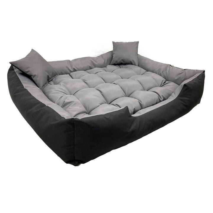 ECCO pseći krevet 60x50 / 75x65 cm sivi i crni