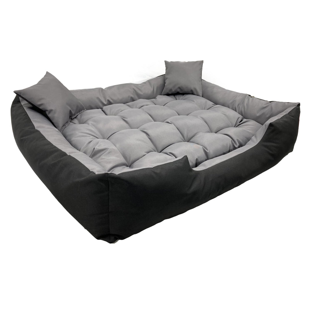 ECCO krevet za pse i mačke 115x95 cm ECCO115/95SZ sivi i crni