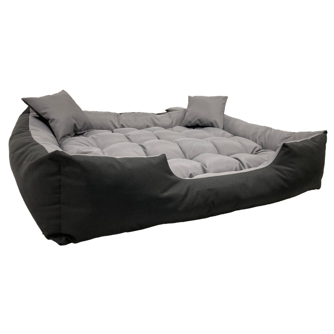 ECCO krevet za pse i mačke 115x95 cm ECCO115/95SZ sivi i crni