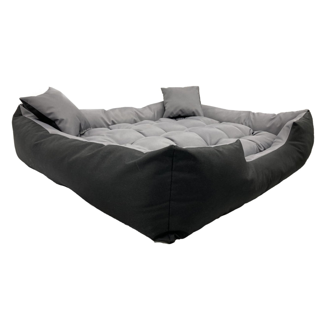 ECCO krevet za pse i mačke, 130 x 105 cm, ECCO130/105SZ, sivi i crni