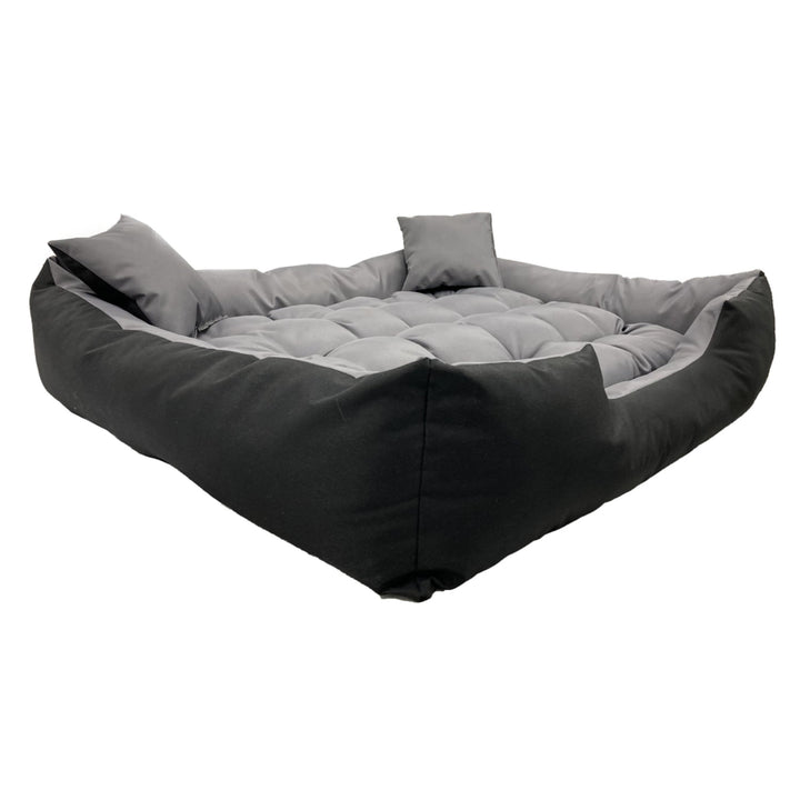 ECCO krevet za pse i mačke, 130 x 105 cm, ECCO130/105SZ, sivi i crni