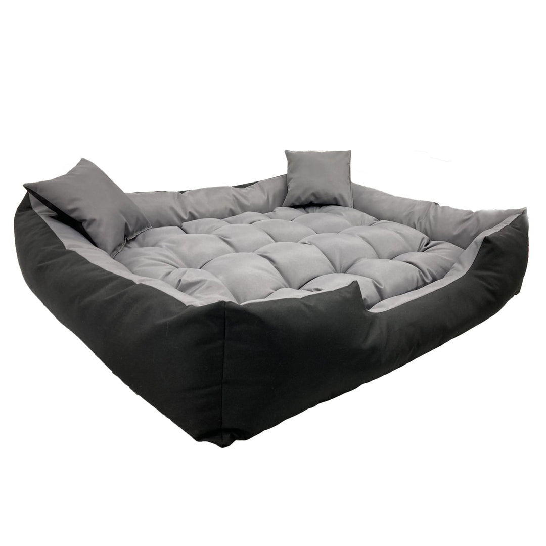ECCO krevet za pse i mačke, 130 x 105 cm, ECCO130/105SZ, sivi i crni
