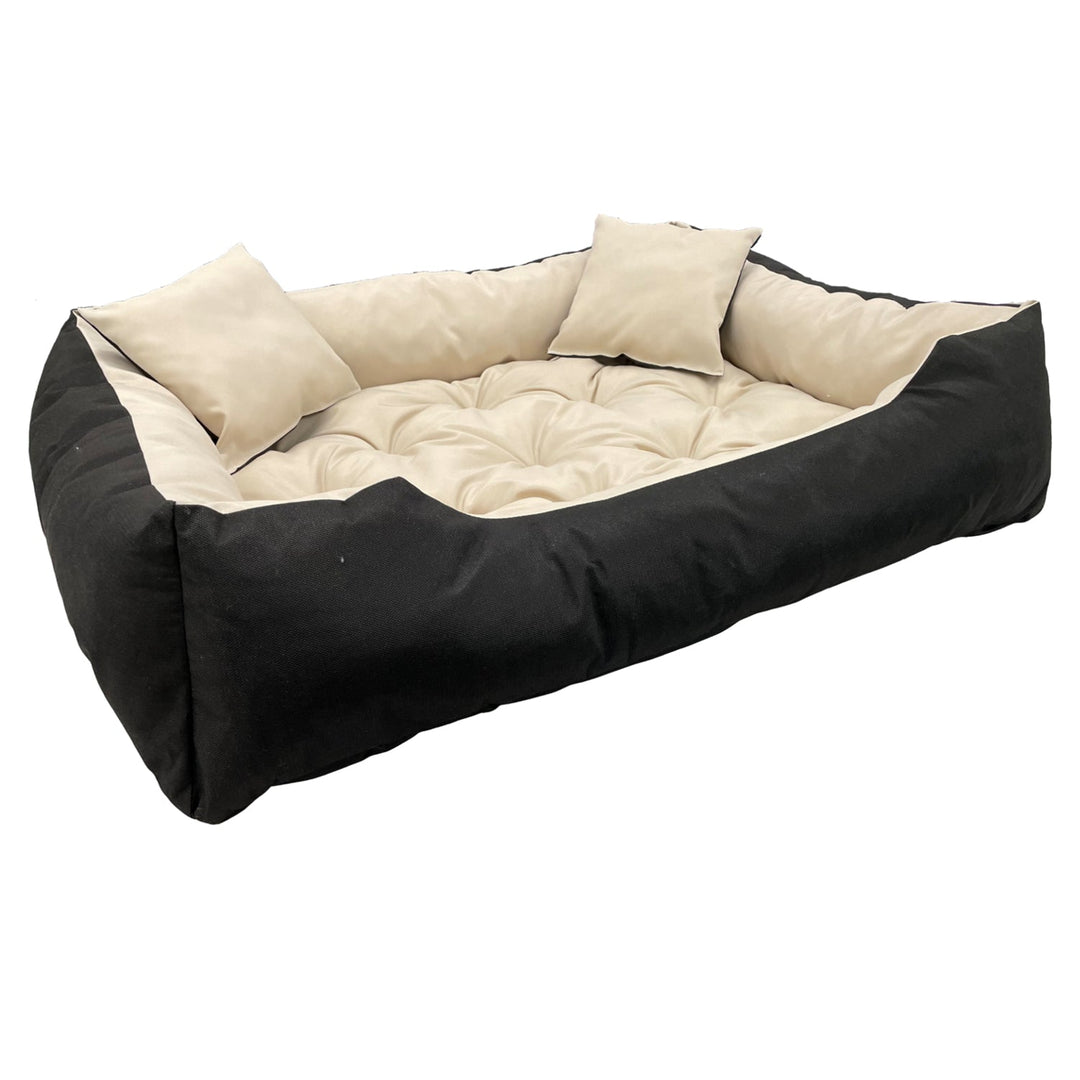 Krevet za pse i mačke 145 x 115 cm ECCO145/115BEZ bež i crna