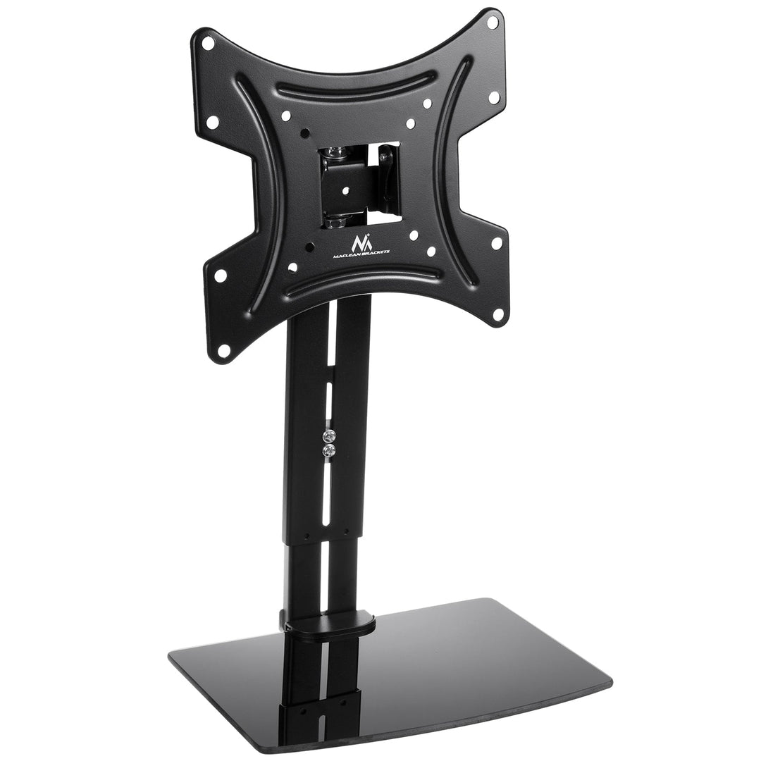 Zidna montaža za TV s Maclean policom, max. 20 kg, max. VESA 200x200, za TV od 15 do 42", MC-451