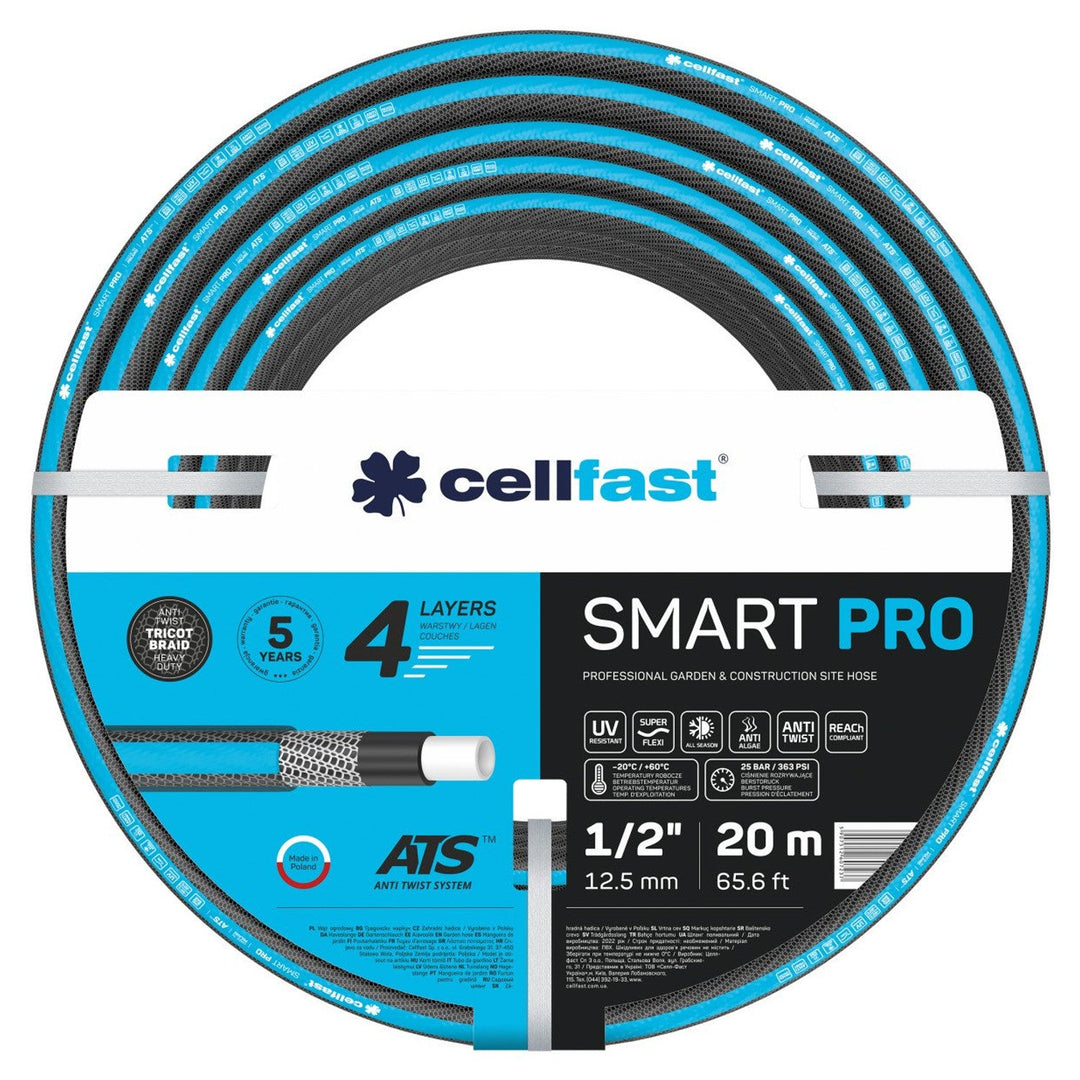 CELLFAST SMART PRO ATS 13-400 1/2" 20 m 4-slojna vrtna crijeva