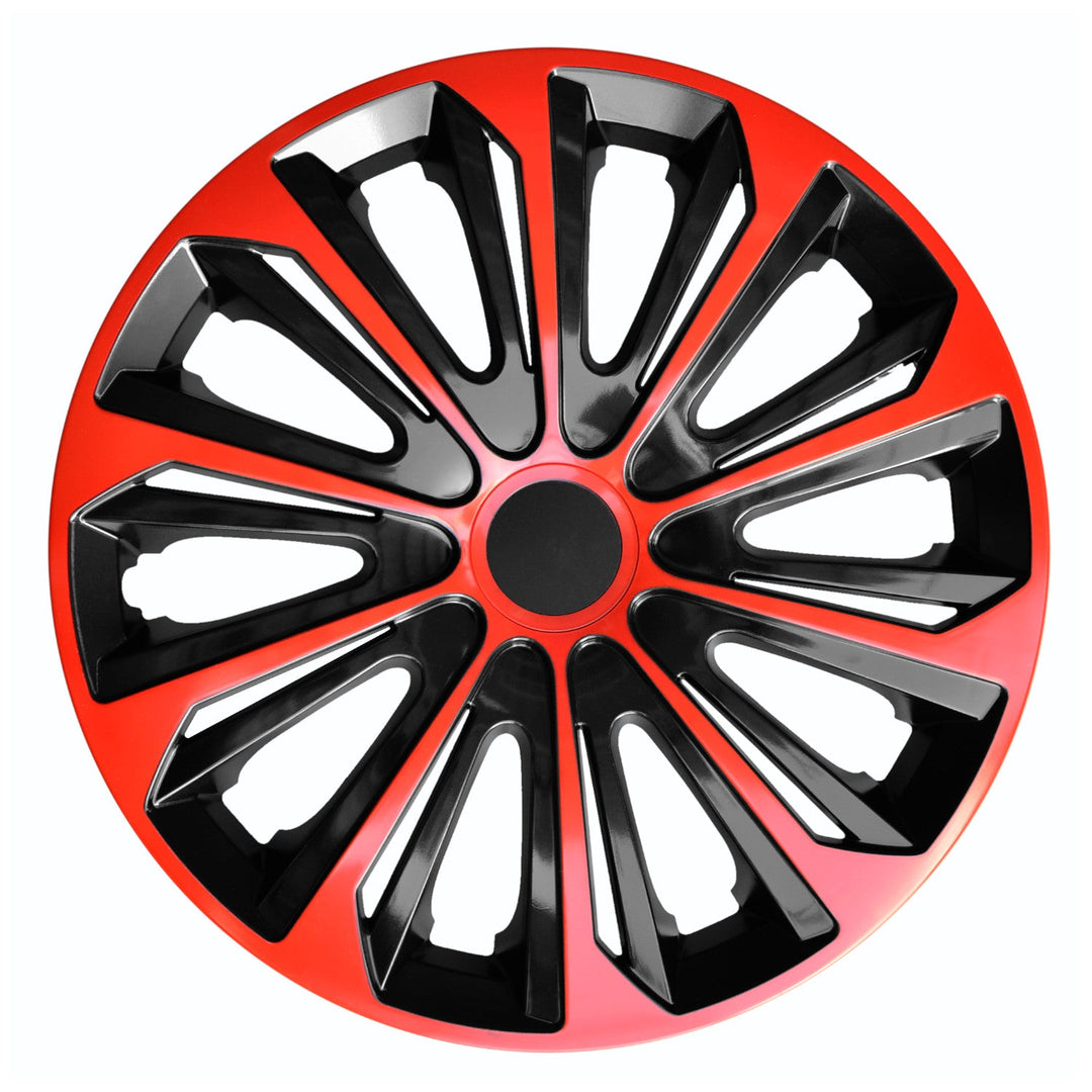16" NRM STRONG DUO crveno-crni poklopci za kotače, 4 komada