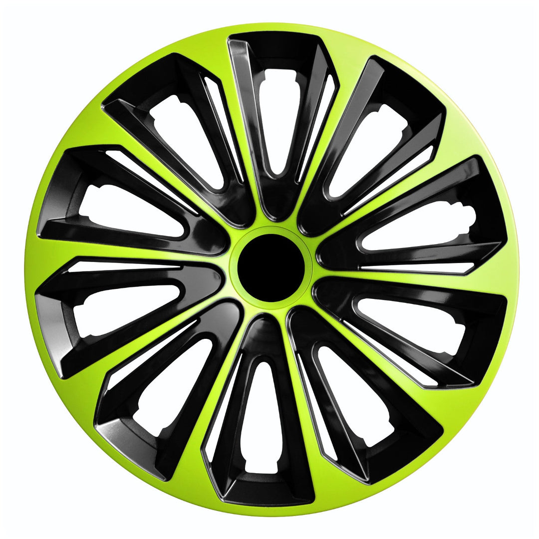 15" NRM STRONG DUO GREEN BLACK zeleno-crne navlake za kotače, 4 kom.