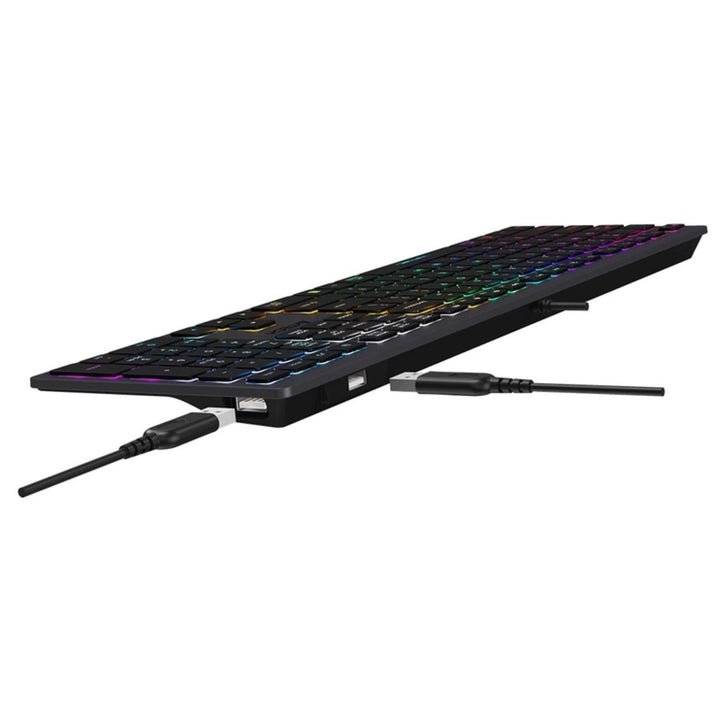 A4TECH FSTYLER FX60H membranska tipkovnica (Neon pozadinsko osvjetljenje)