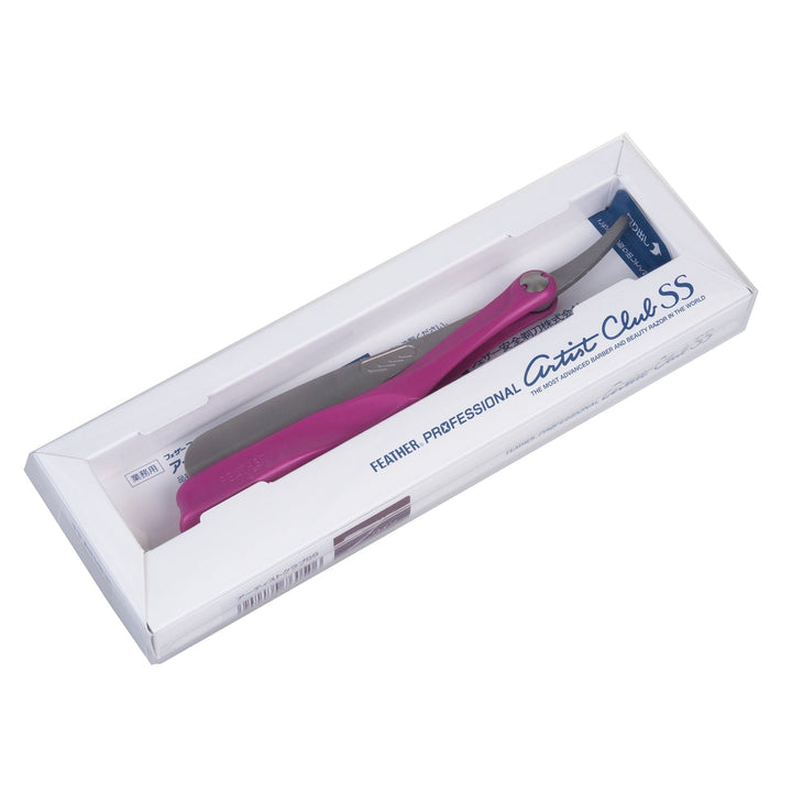 Brzytva shavette Feather Professional Artist Club Wine ACS-RW