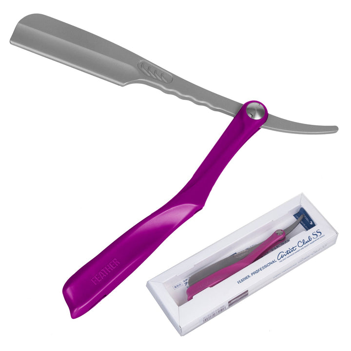 Brzytva shavette Feather Professional Artist Club Wine ACS-RW