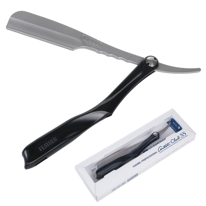 Feather Professional Artist Club crna shavette britvica ACS-RB