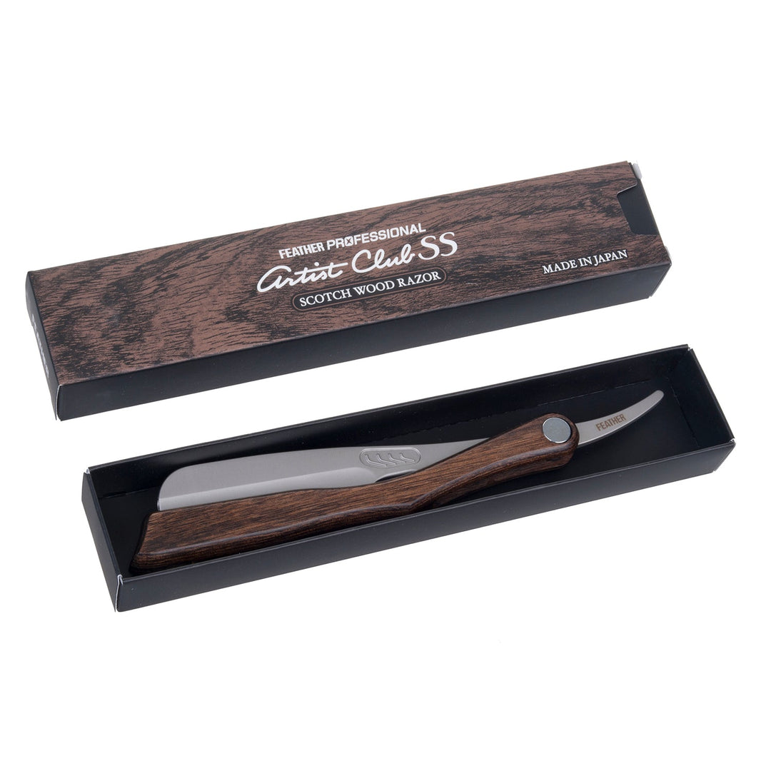 ACS-RSW Feather Professional Artist Club Scotch Wood šaveta