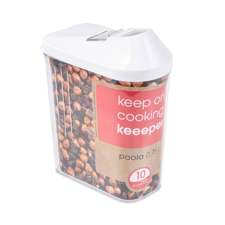Prozirna posuda za rasute proizvode, 0,75 l, Keeeper Paola