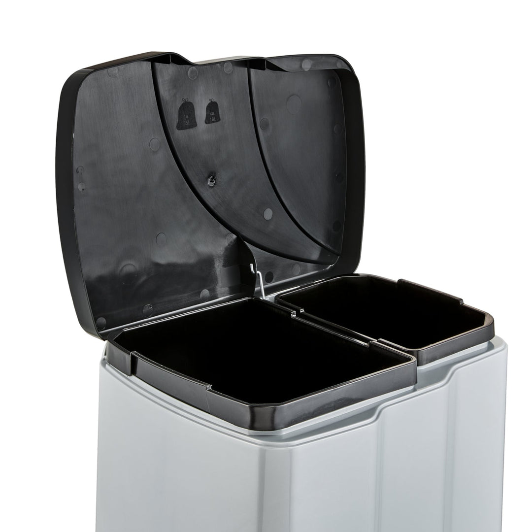 Kanta za pedaline Gunnar s poklopcem, kapaciteta 7 L + 15 L, u srebrnoj boji,