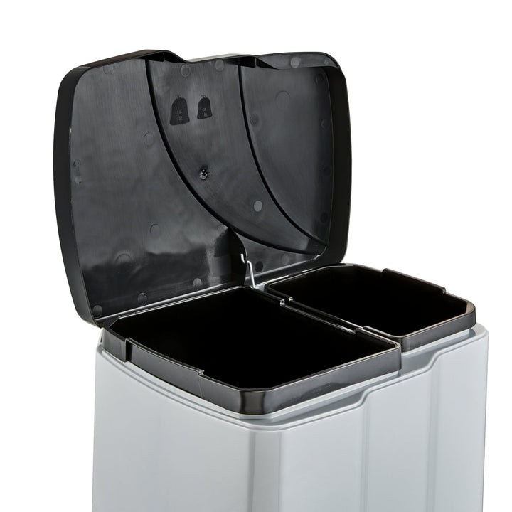 Kanta za pedaline Gunnar s poklopcem, kapaciteta 7 L + 15 L, u srebrnoj boji,