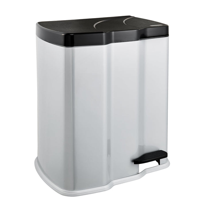 Kanta za pedaline Gunnar s poklopcem, kapaciteta 7 L + 15 L, u srebrnoj boji,