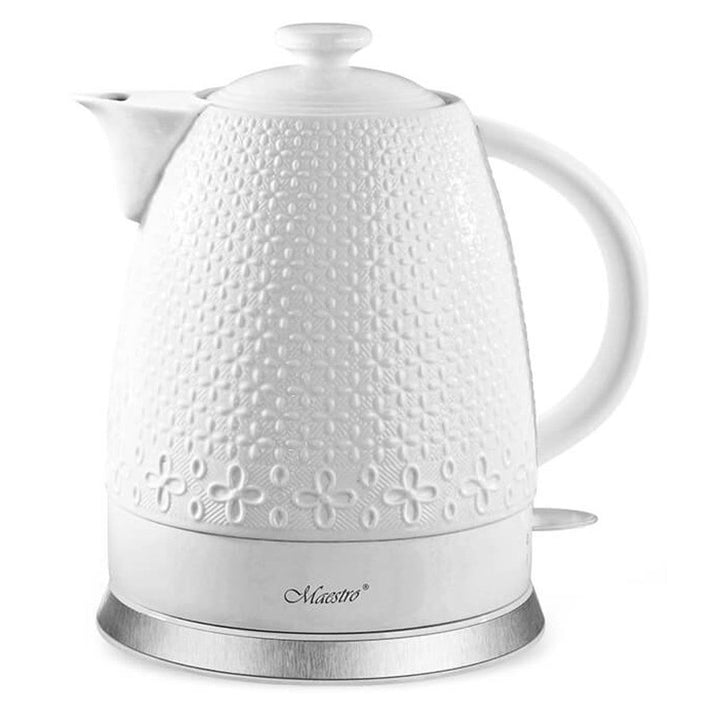 Maestro MR-073 keramički čajnik 1,5 l, 1200 W, bijeli
