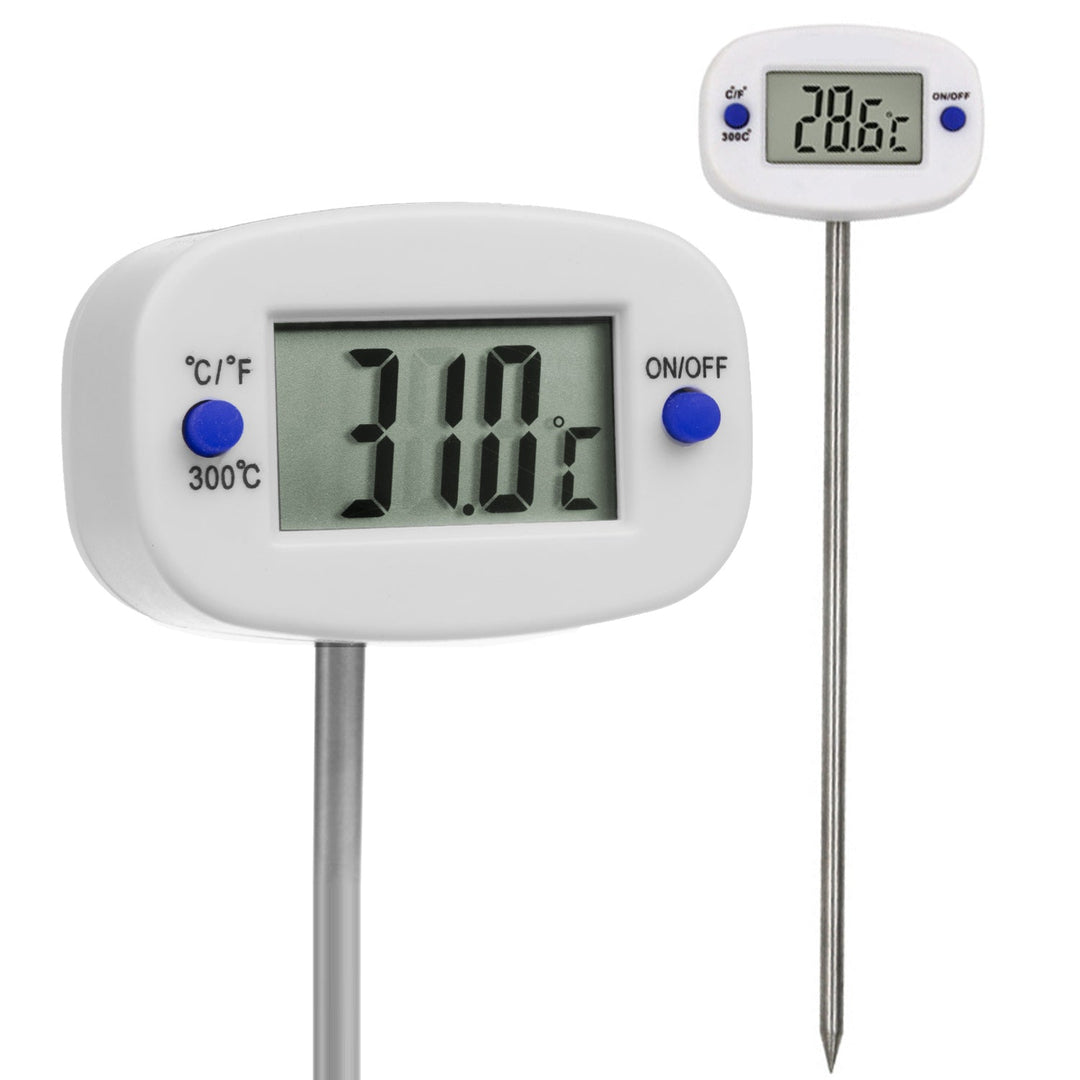 Termometar/sonda za hranu, GreenBlue, duljina sonde 15 cm, temperaturni raspon -50 °C do +300 °C, točnost 0,1 °C, GB382