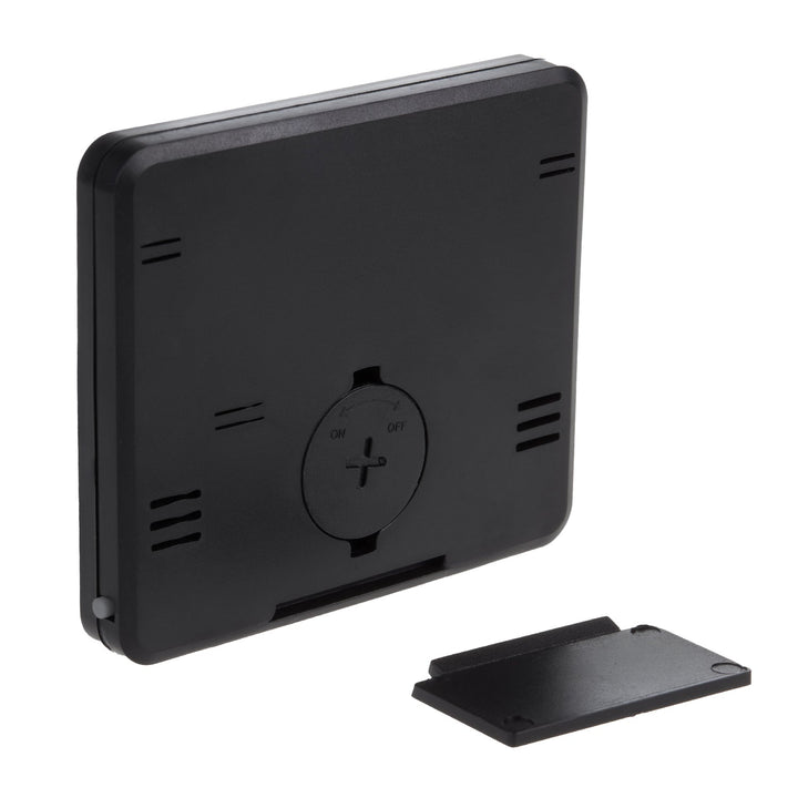 Termometar/higrometar s funkcijom sata, GreenBlue, crni, GB384B