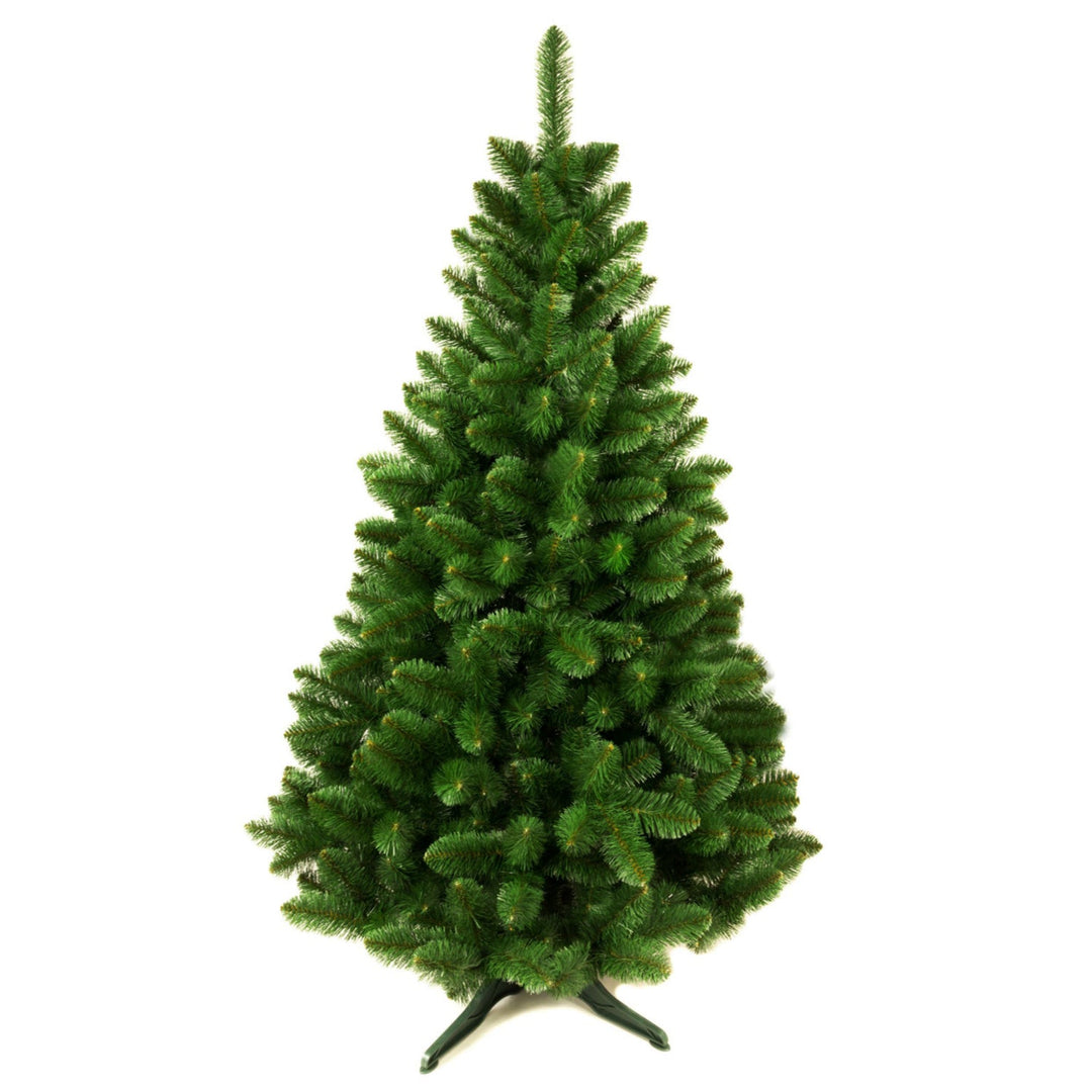 Damich umjetna božićna jelka od smreke s postoljem, izrađena od PVC folije, 200 cm