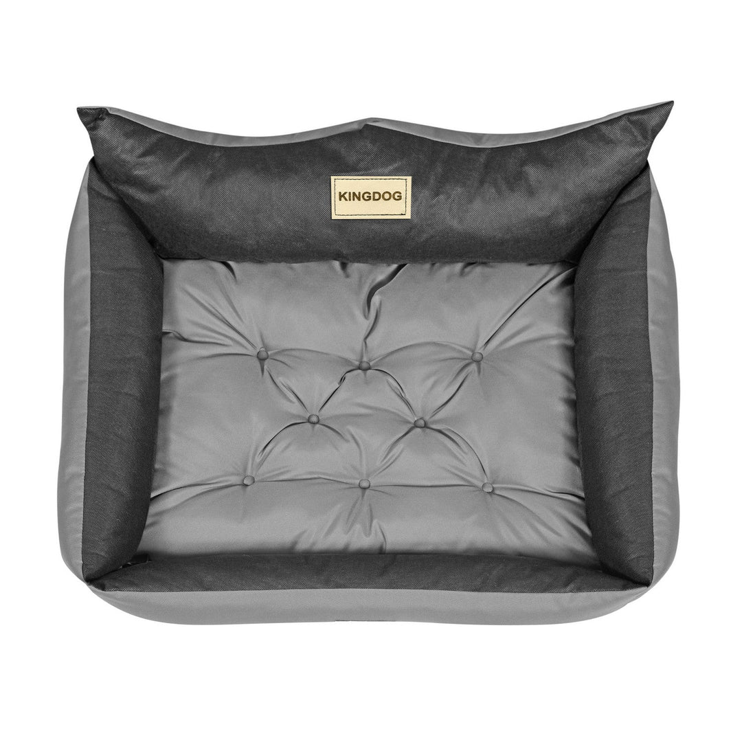 Pat pentru caini sau pisici Royal Dog, 100 x 75, gri inchis, impermeabil