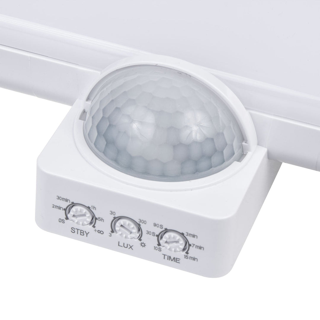 Maclean LED lampa, kućni broj, senzor sumraka i pokreta, prigušiva, 20 W, IP65, neutralna boja (4000 K), 1600 lm, MCE466 W