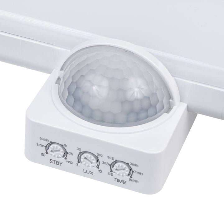 Maclean LED lampa, kućni broj, senzor sumraka i pokreta, prigušiva, 20 W, IP65, neutralna boja (4000 K), 1600 lm, MCE466 W