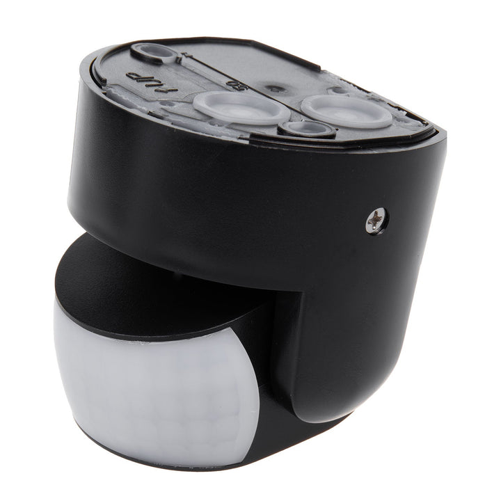 Maclean PIR senzor pokreta, infracrveni, IP65, crni, domet 12 m, maksimalno opterećenje 600/1200 W, MCE468 B
