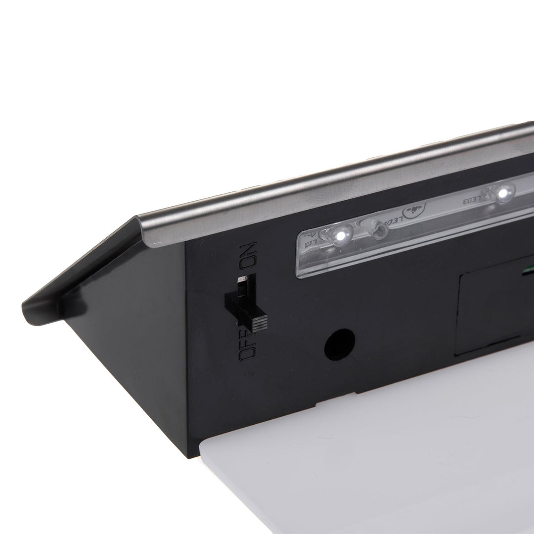 Solarna LED lampa s kućnim brojem Maclean, IP44, 1W, 60 lm, 6000 K, 600 mAh baterija, 2,5 V DC, 70 mA, MCE423