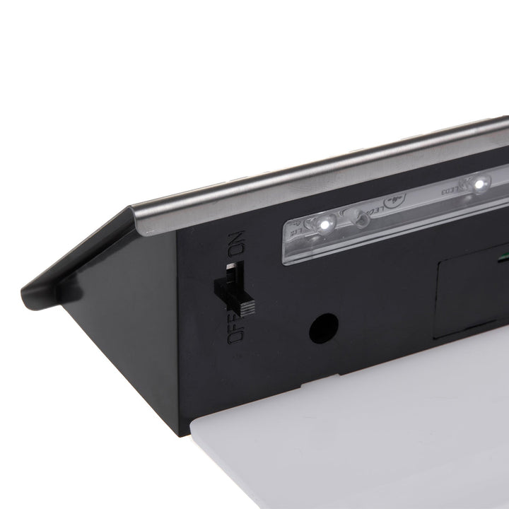 Solarna LED lampa s kućnim brojem Maclean, IP44, 1W, 60 lm, 6000 K, 600 mAh baterija, 2,5 V DC, 70 mA, MCE423