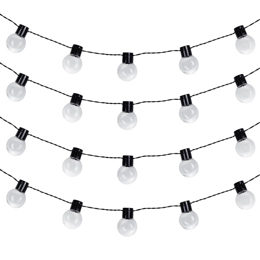 Maclean 2-u-1 solarna LED vrtna girlanda, IP44, 3 W, 10 lm, 3000 K, 2 × 600 mAh baterije, 5 V DC, 7 m, MCE424