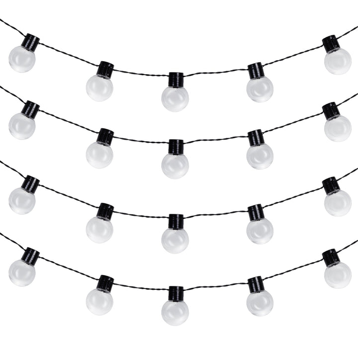 Maclean 2-u-1 solarna LED vrtna girlanda, IP44, 3 W, 10 lm, 3000 K, 2 × 600 mAh baterije, 5 V DC, 7 m, MCE424