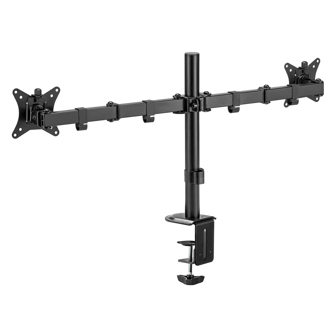 Maclean stolni nosač za 2 monitora, VESA 75x75 i 100x100, 17-32", 2x 9 kg, MC-754N